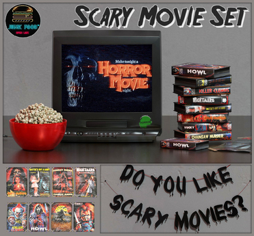 Second Life Marketplace - Junk Food - Scary Movie Set (Fatpack)
